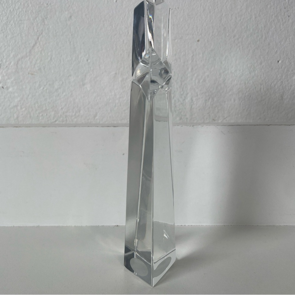 Bohemia Czech Republic 24% Lead Crystal Cross 7.5" tall, Teleflora Gift - Picture 4 of 9